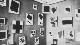 It was during this time when Russian avant-garde artists prepared to show their latest work in a ramshackle Petrograd apartment. Kazimir Malevich said that he had exclusively and closely developed a method of painting that would obliterate Western Art.