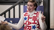 Lena Dunham makes a strong feminist case for Hillary Clinton at Iowa right before the state’s caucuses begin the presidential nomination