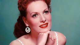 Famous actress of the 60's, Maureen O’Hara passed away in her sleep last night.