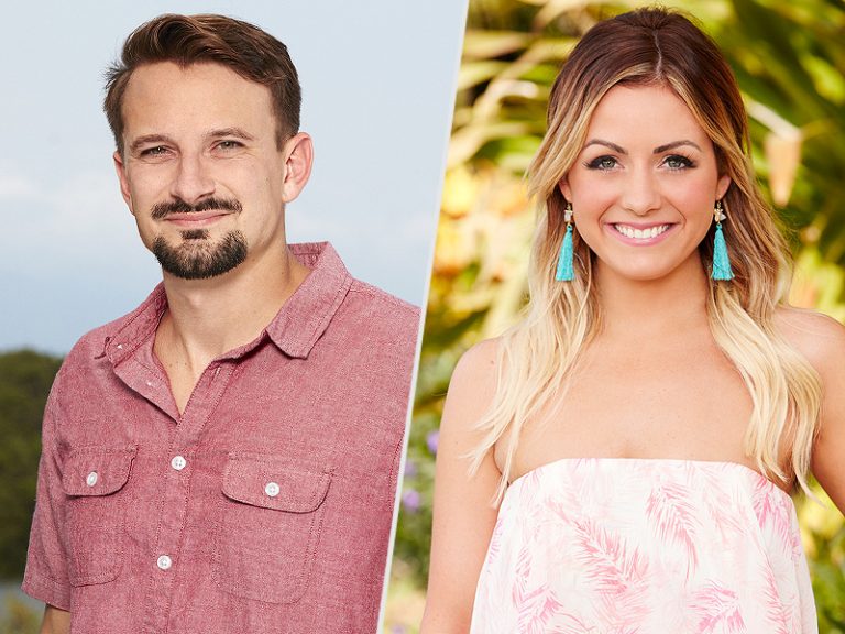 Bachelor in Paradise's Carly Waddell and Evan Bass Kiss Under the Stars ...